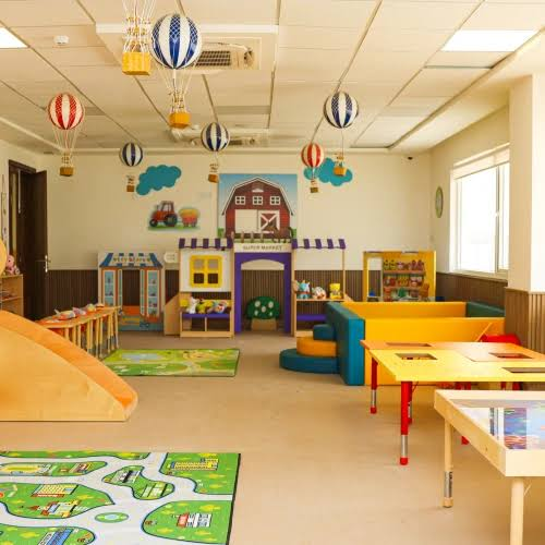 Indoor Slide Play Area